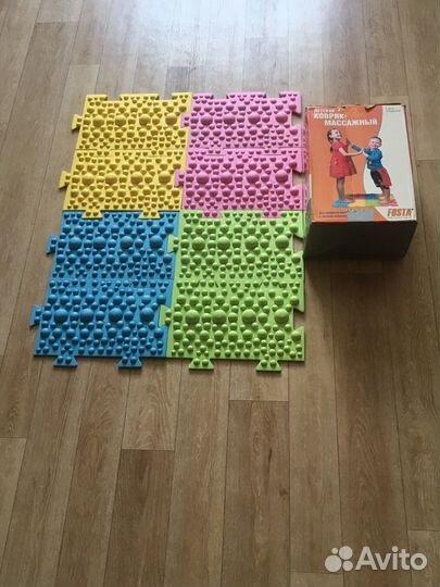 Развивающий массажный коврик детский