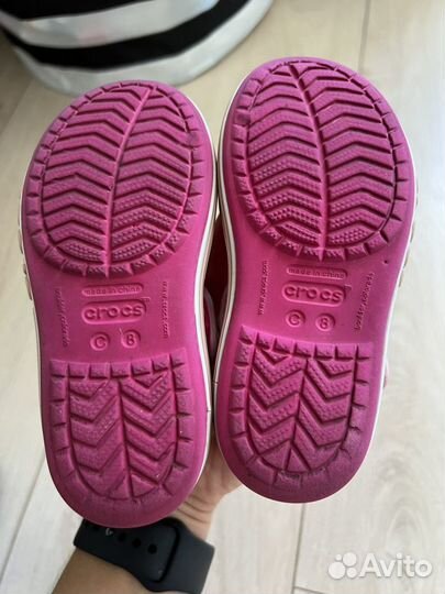 Детские сандали crocs C8, C 9
