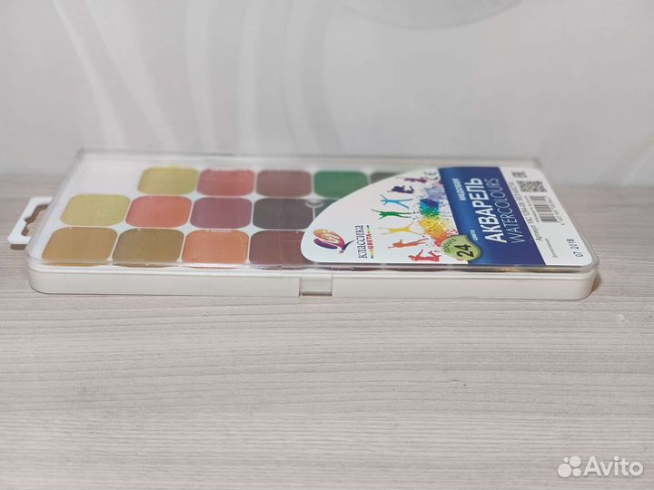 Акварельные краски медовые