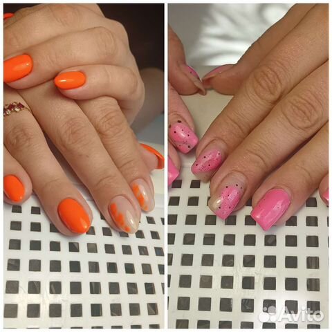 Маникюр на дому наращивание ногтей