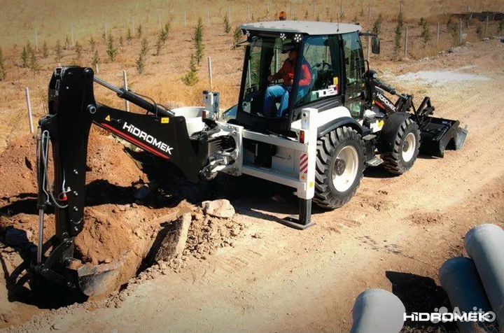 Экскаватор погрузчик трактор
