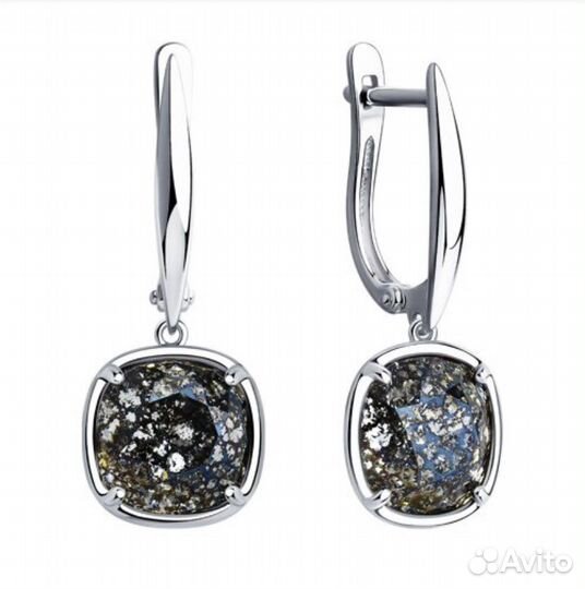 Серебряные серьги