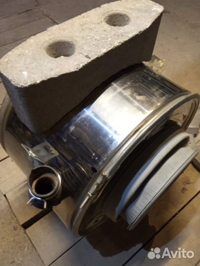 Бак нержавка c барабаном нержавка Indesit WG-835tc