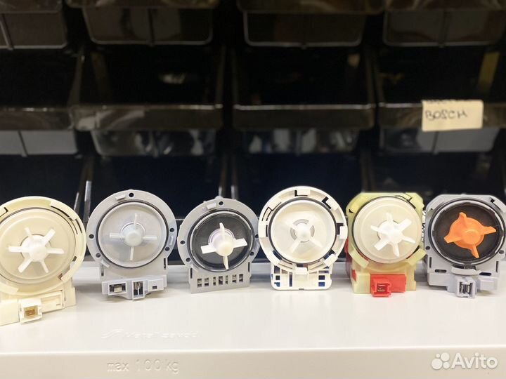 Помпы для стиральной машины. Новые. Все модели