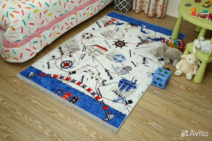 Ковер для детской комнаты 120 X 180 см
