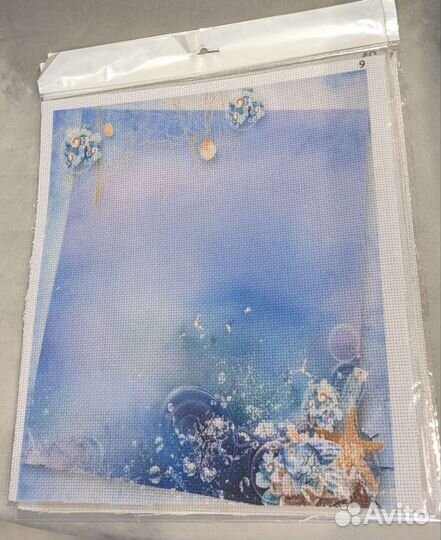 Канва для вышивания с нанесенным рисунком