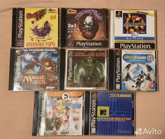 Диски для Sony Playstation 1 купить во Владимире | Электроника | Авито
