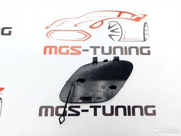 Крышка буксировочного крюка перед W205 14-18 AMG