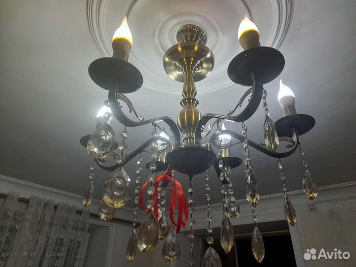 Люстра потолочная бу