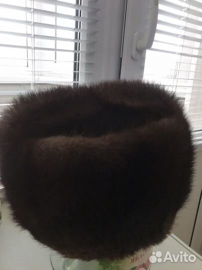 Мужская шапка, норка