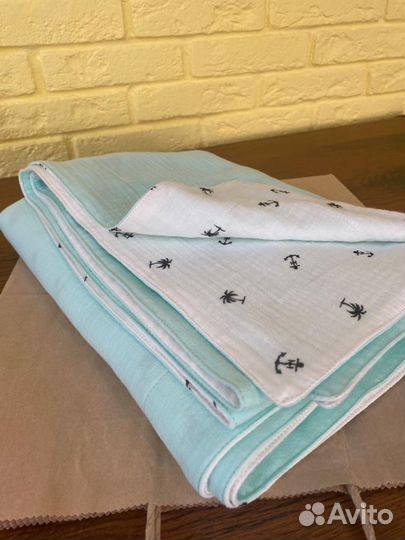 Муслиновый плед детский