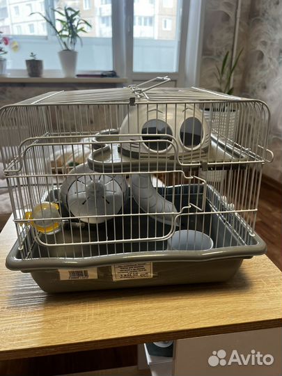 Клетка для хомяка, грызунов, песчанок