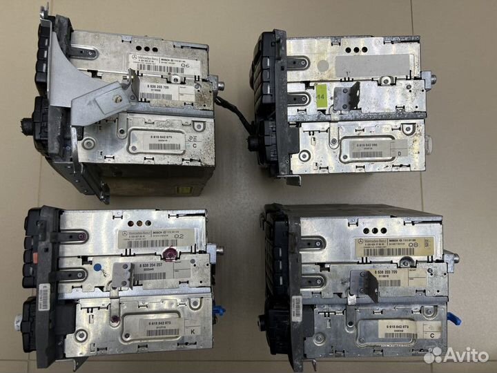 Магнитола штатная Mercedes w220