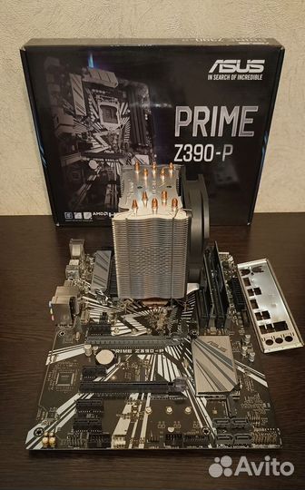 Комплект i7 8700k, z390