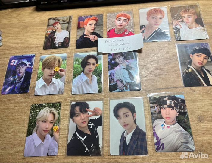 Мерч, карты Stray Kids и Enhypen, THE boyz