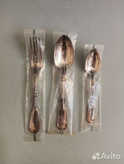 Набор столовых приборов Кристофль новый Christofle