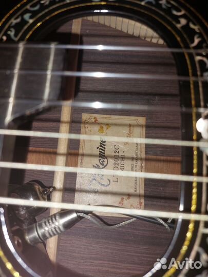 Классическая гитара takamine ltd 2012