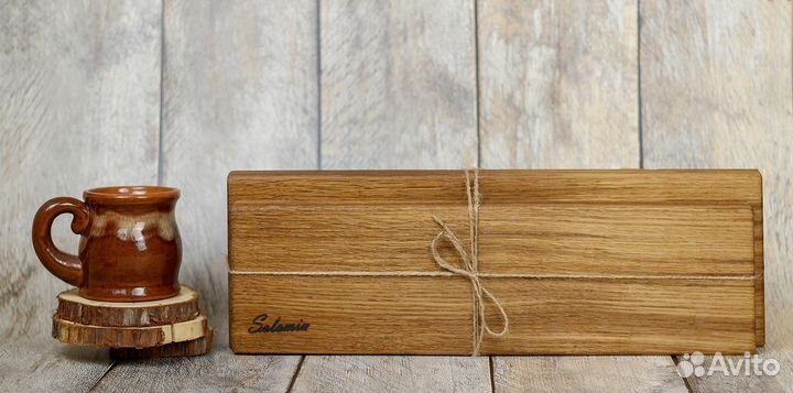 Доска разделочная из цельного дерева