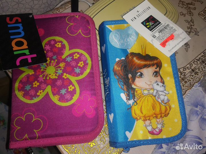 Пенал школьный для девочки новый