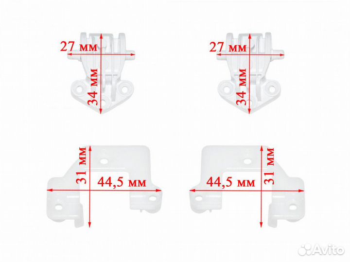 Крепление крышки робота-пылесоса redmond