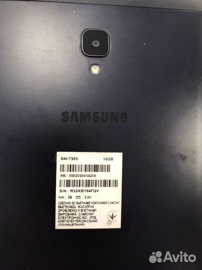 Планшет samsung SM-T385