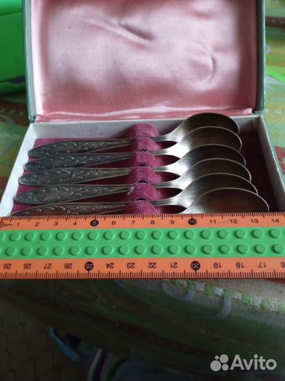 Чайные ложки мельхиор СССР