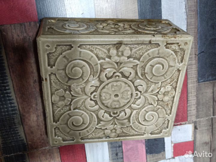 Изразец печной старинный бр. Аблаженовы