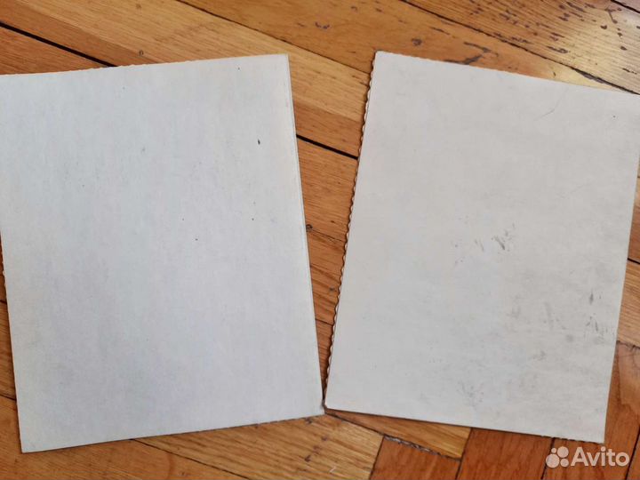 Винтажные открытки чистые