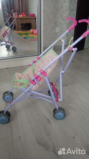 Коляска трость для кукол