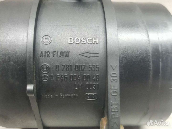 Расходомер воздуха Mercedes OM646