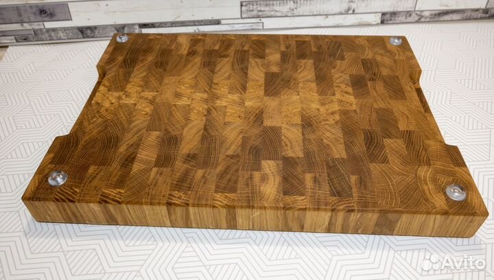 Доска разделочная торцевая дуб от