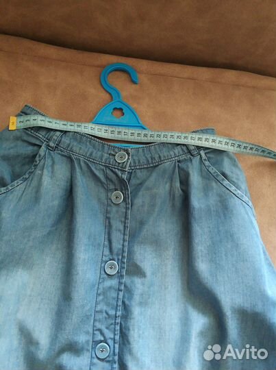 Джинсовая юбка