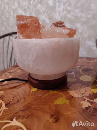 Солевая лампа новая 