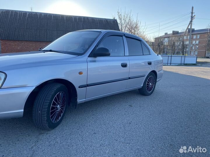 Hyundai Accent 1.5 МТ, 2005, 268 000 км