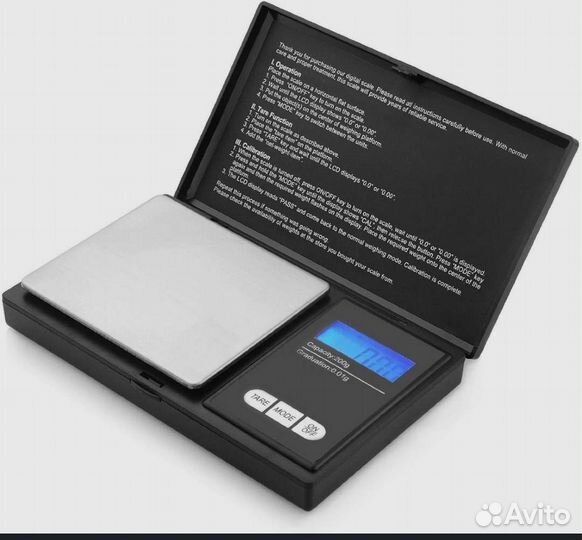 Весы ювелирные электронные карманные от 0.01 грамм