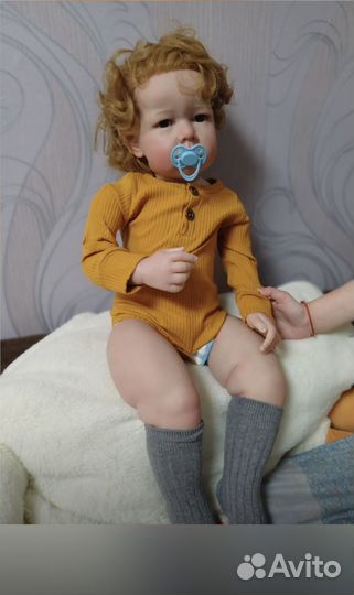 Реборн силиконовая кукла 55 см