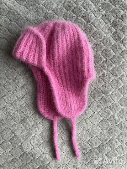 Шапка ушанка женская