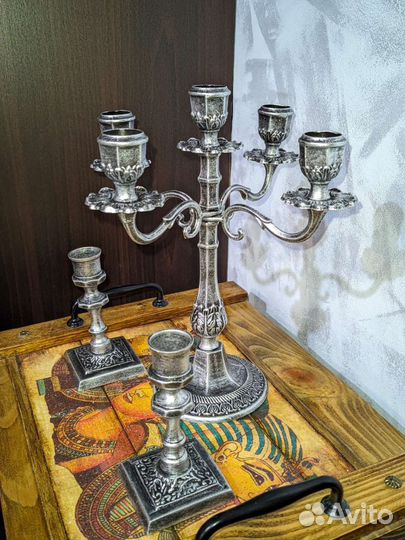 Подсвечник. Канделябр. Реставрация