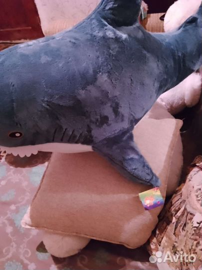 Мягкая игрушка акула Новая