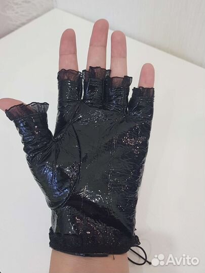 Перчатки без пальцев новые р.8,5