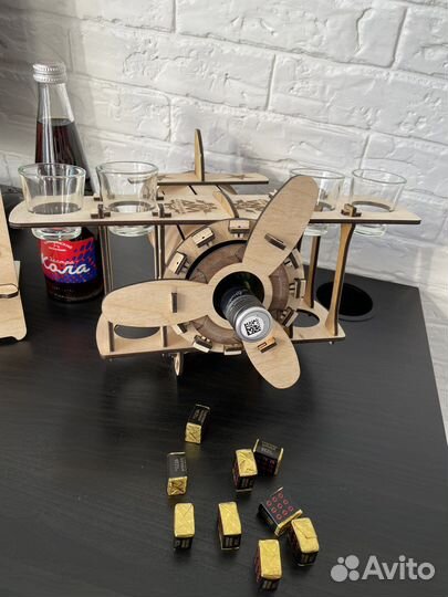 Самолет из фанеры мини-бар