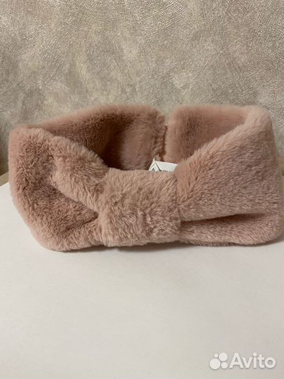 Повязка на голову меховая