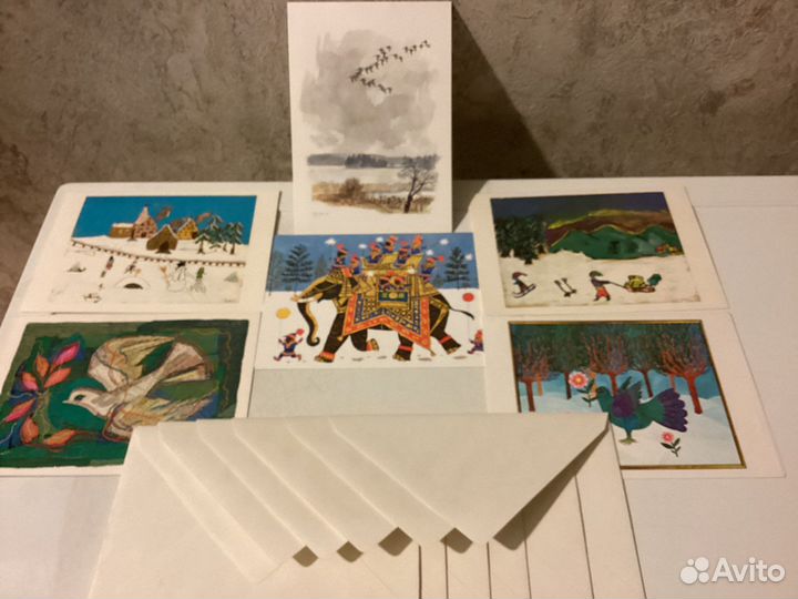 Советские открытки, наборы открыток и путеводители