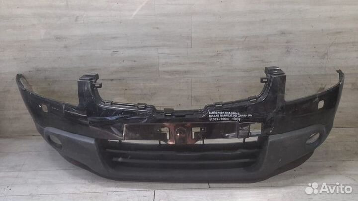 Бампер передний под омыватели Nissan Qashqai J 10