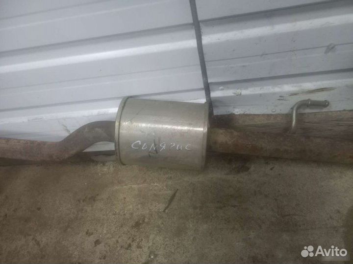 Резонатор глушителя Hyundai Solaris 2