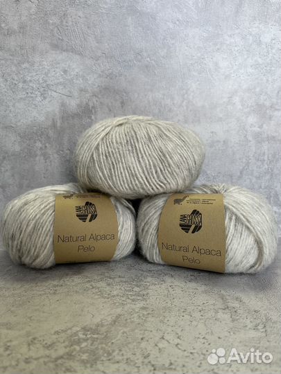 Пряжа Lana Grossa natural alpaca pelo