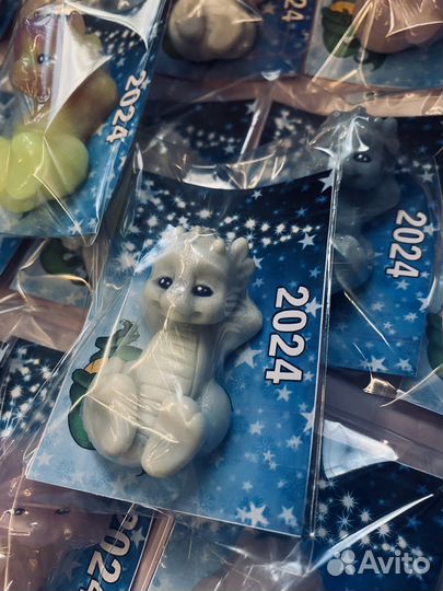 Мыло-дракончик. Символ 2024 года