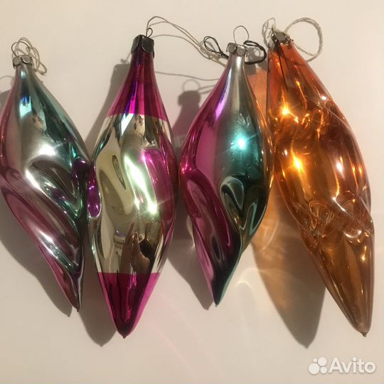 Елочные игрушки СССР советские