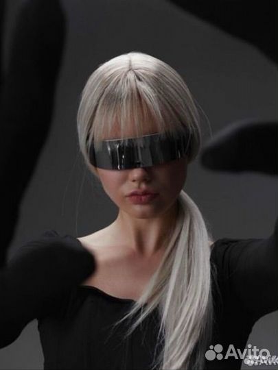 Парик блонд длинный