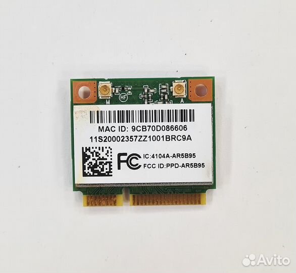 Бу Модуль wi-fi ATH-AR5B95 Lenovo B570e (20129)